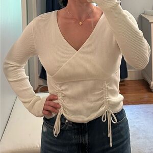 Gab and Kate white sweater medium